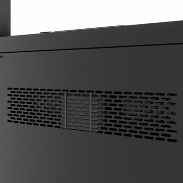 HAGOR Pro-Tower L vagn - f&ouml;r flat panel/ LCD display - svart