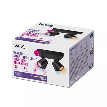 WiZ IMAGEO 4x adjustable spotlight Square Plate