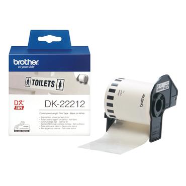 Brother DK-22212 - tape - Rulle (6,2 cm x 15,2 m)