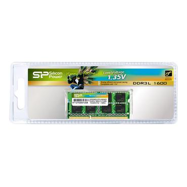 SILICON POWER - 4 GB: - DDR3L - 1600MHz - SO DIMM 204-PIN