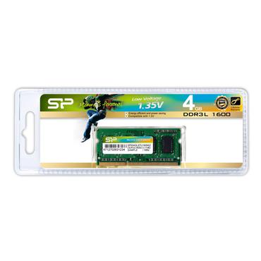 SILICON POWER - 4GB - DDR3L RAM - 1600MT/s - SO DIMM 204-PIN - Ikke-ECC