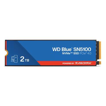 Western Digital WD Blue SN5100 2 TB M.2 PCI Express 4.0 NVMe QLC 3D NAND