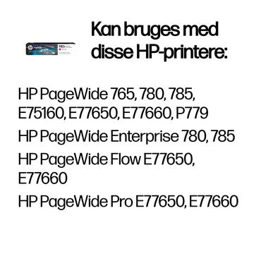 HP 982X - Højtydende - magenta - original - PageWide - blækpatron