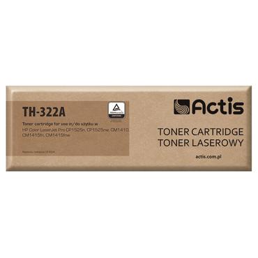 Actis tonerkassette TH-322A (erstatning HP 128A CE322A; Standard; 1300 sider; gul)