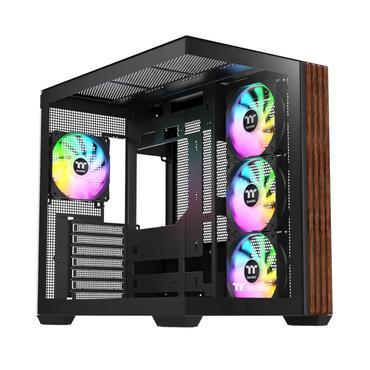 Thermaltake Chassi - Midi Tower - ATX, micro ATX, Mini-ITX - 16 cm - 41,5 cm - 7 - SPCC