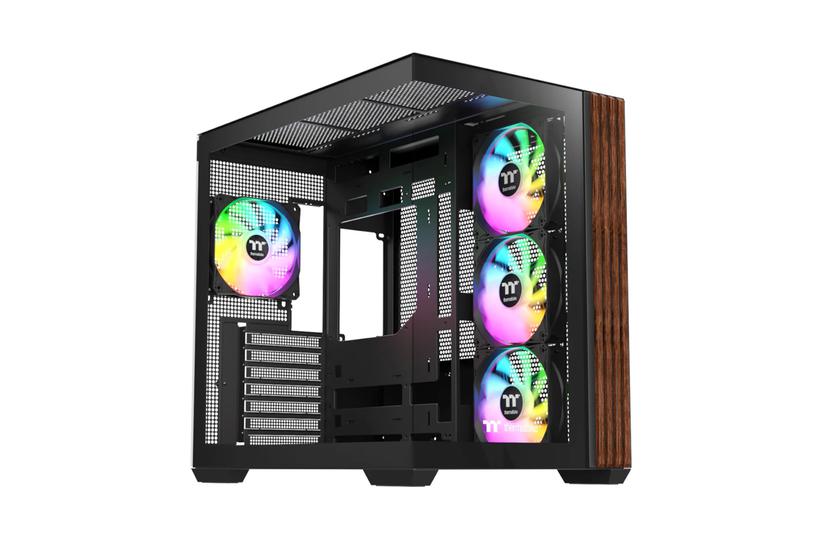Thermaltake Chassi - Midi Tower - ATX, micro ATX, Mini-ITX - 16 cm - 41,5 cm - 7 - SPCC