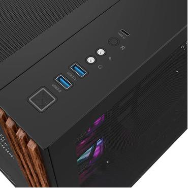 Thermaltake Chassi - Midi Tower - ATX, micro ATX, Mini-ITX - 16 cm - 41,5 cm - 7 - SPCC