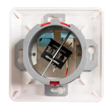 EFB Elektronik FTTH-OUTLET-LC-OM4 stikkontakt LC-D Hvid