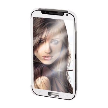 Hama Mirror mobiltelefon etui S&oslash;lv, Hvid