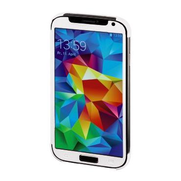 Hama Mirror mobiltelefon etui S&oslash;lv, Hvid