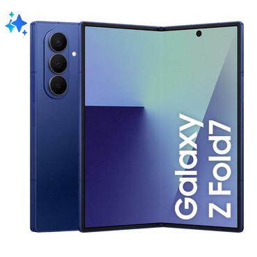 Samsung Galaxy Z Fold7 20,3 cm (8") Android 16.0 5G 12 GB 256 GB 4400 mAh Blå