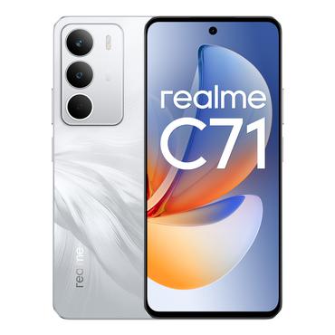realme C71 16,9 cm (6.67") 4G 8 GB 256 GB 6000 mAh Hvid
