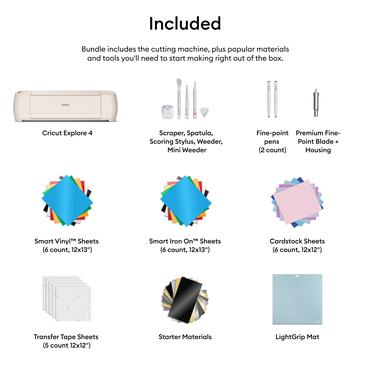 Cricut Explore 4 Essentials Bundle