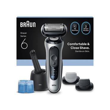 Braun Barbermaskine - Folie shaver - Lithium-Ion (Li-Ion) - 60 min. - Sølv - Batteri