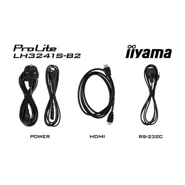 iiyama ProLite LH3241S-B2 32" Klass (31.5" visbar) LED-bakgrundsbelyst LCD-skärm