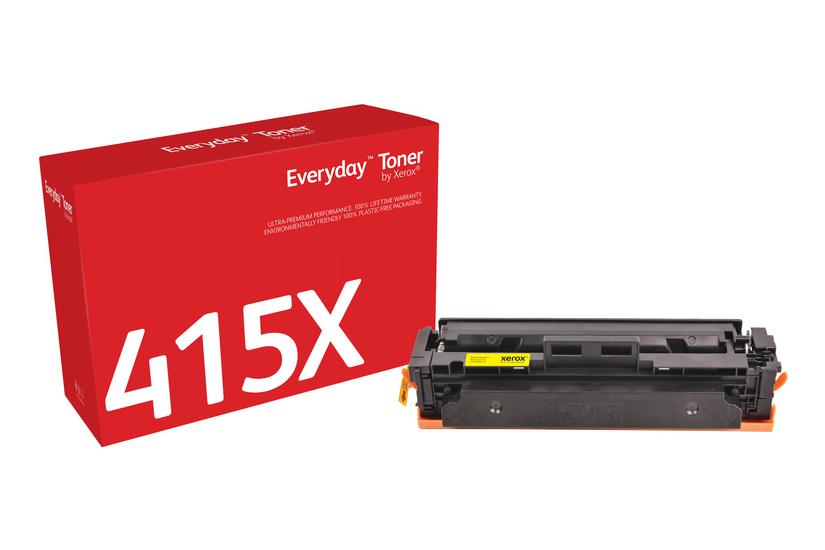 Everyday - Lång livslängd - gul - kompatibel - tonerkassett (alternativ för: HP 415X, HP W2032X)