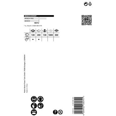 Bosch Expert Tough Material - Lochs&auml;ge - f&uuml;r Kunststoff, Ziegelsteine, weiche Fliesen, Edelstahlbleche, Holz mit Metall - 35 mm