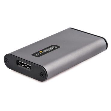 StarTech.com USB 3.0 HDMI Video Capture Device, 4K Video Capture Adapter/External USB Capture Card, UVC, Live Stream, HDMI Audio/Video Screen Recorder, Works w/ USB-A, USB-C, Thunderbolt 3 Videooptagelsesadapter