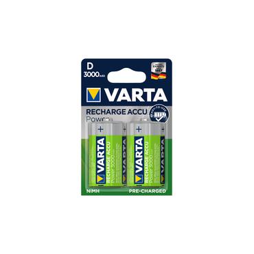 Varta Power Accu batteri - 2 x D - NiMH