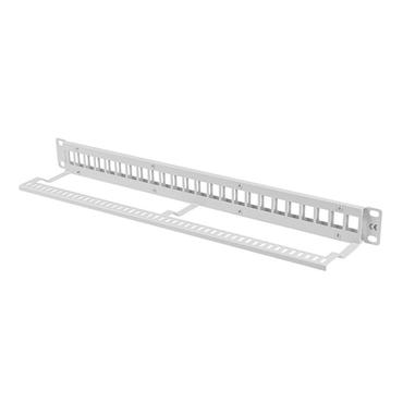 Lanberg PPKS-1024-S - patchpanel (blank) - 1U - 19"