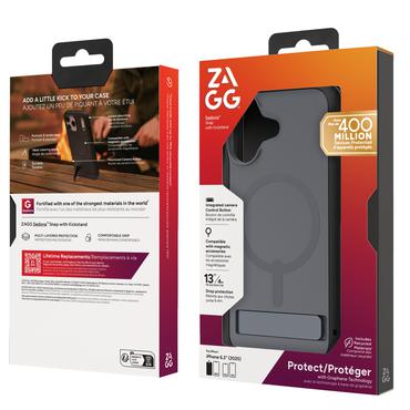 ZAGG Sedona Snap Kickstand mobiltelefon etui 16 cm (6.3") Cover Kul