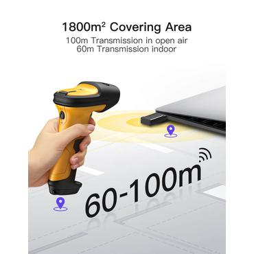 inateck Barcodescanner P6-AI yellow [BCST-P6-AI_yellow]