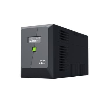 Green Cell UPS-enhed Interaktivt indgangsstik 2 kVA 1200 W 4 AC stikkontakt(er)