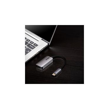 ATEN UC3008A1-AT USB grafisk adapter 4096 x 2160 pixel S&oslash;lv