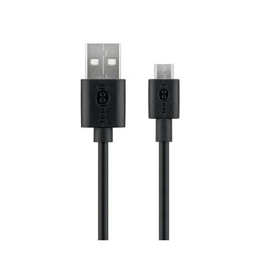 goobay - USB-kabel - Micro-USB Type B til USB - 50 cm