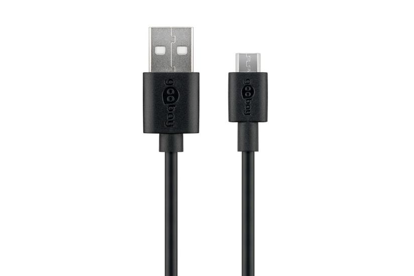 goobay - USB-kabel - Micro-USB Type B til USB - 50 cm