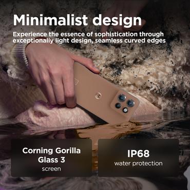 Motorola Edge 50 Neo - pantone mocha mousse - 5G smartphone - 512 GB - CDMA / GSM