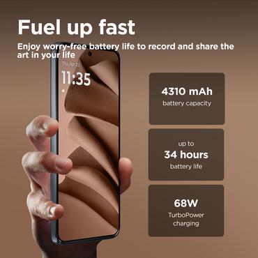 Motorola Edge 50 Neo - pantone mocha mousse - 5G smartphone - 512 GB - CDMA / GSM