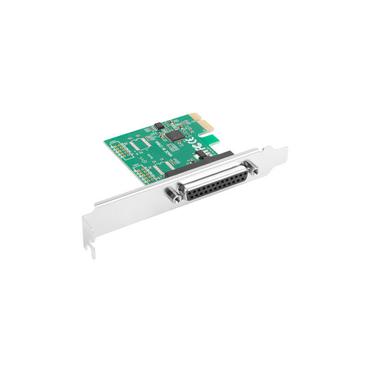 Lanberg PCE-LPT-001 - parallell adapter - PCIe - IEEE 1284
