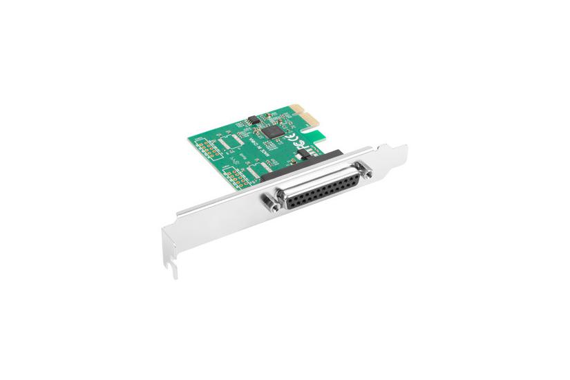 Lanberg PCE-LPT-001 - parallell adapter - PCIe - IEEE 1284