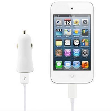 USB Billader, 2,4 A, hvid