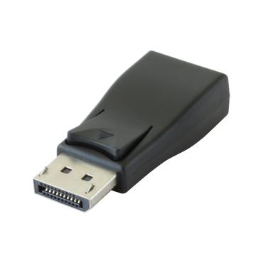 Techly IADAP-DSP-230T kabel k&oslash;nsskifter DisplayPort VGA Sort