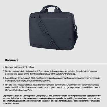 HP Everyday 16" Laptop Briefcase