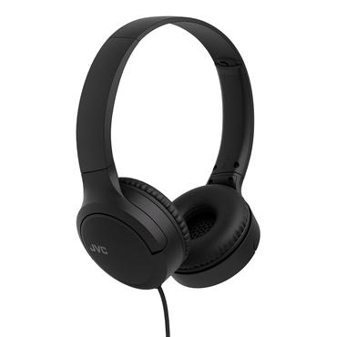 JVC HA-S33UC Headset Ledningsført Opkald/musik USB Type-C Sort