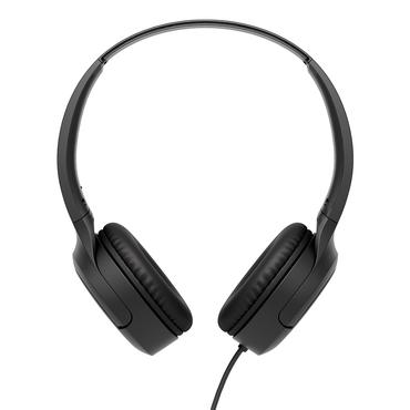 JVC HA-S33UC Headset Ledningsført Opkald/musik USB Type-C Sort