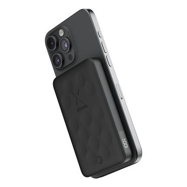 Xtorm FS5W051 powerbank Lithium polymer (LiPo) 5000 mAh Trådløs opladning Sort