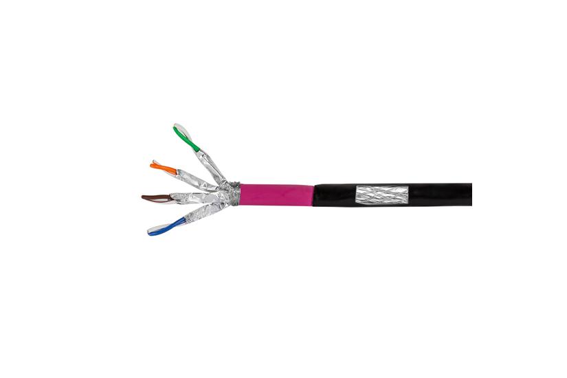 LogiLink CPV0082 netv&aelig;rkskabel Sort, Lyser&oslash;d 100 m Cat7