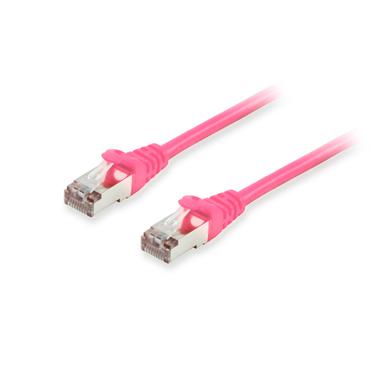 Equip Patchkabel Cat6A   U/UTP 2xRJ45  0.50m pink