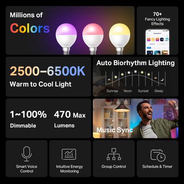 TP-Link Tapo L430P Smart pære Wi-Fi/Bluetooth