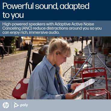 Poly Voyager Free 20 - ægte trådløse øretelefoner med mik.