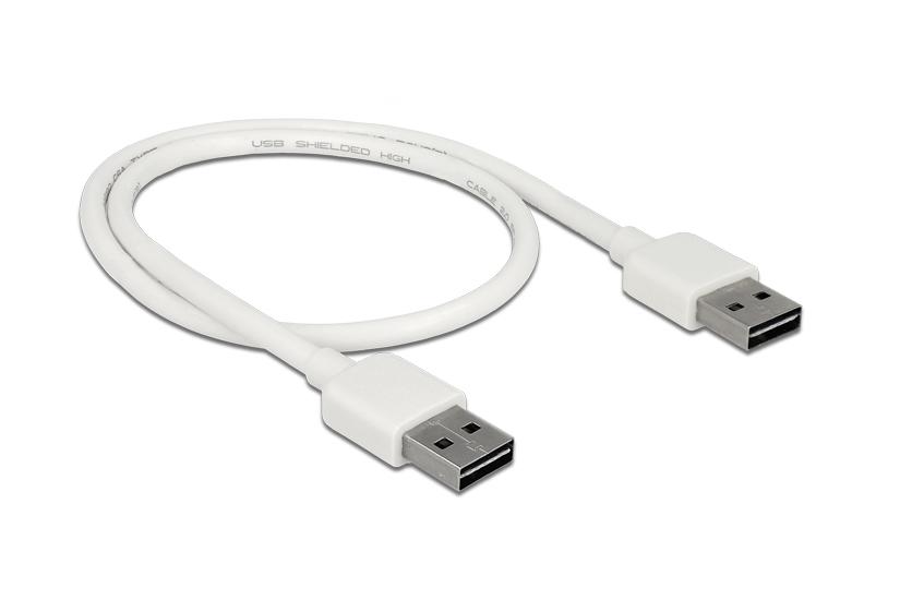 Delock Easy - USB-kabel - USB till USB - 50 cm