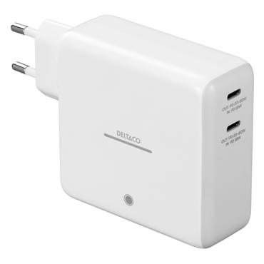 DELTACO strømbank/strømadapter - Li-Ion - 24 pin USB-C - 60 Watt