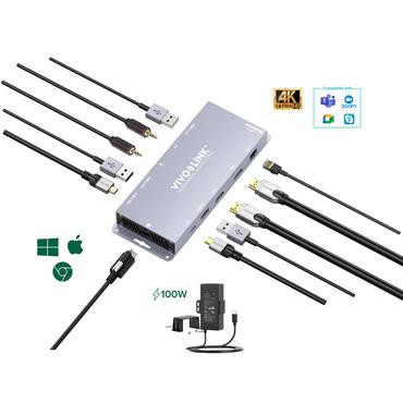 Vivolink VLUSBCHUB3 USB grafisk adapter