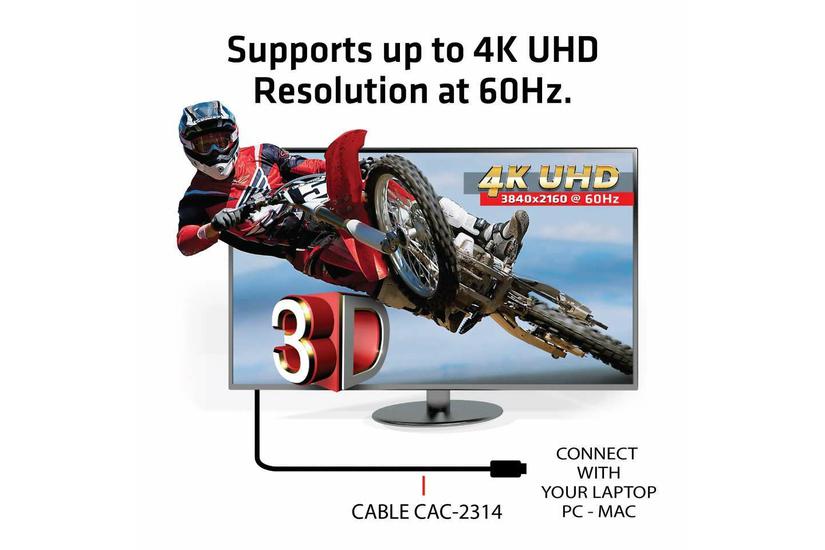 Club 3D CAC-2314 - HDMI-kabel med Ethernet - 15 m