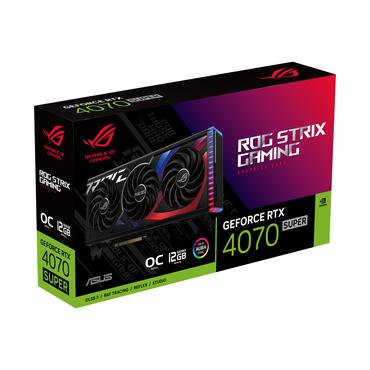 ASUS ROG Strix GeForce RTX 4070 SUPER 12GB Grafikkort - 12GB GDDR6X