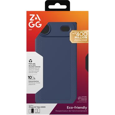 ZAGG Luxe Snap mobiltelefon etui 16,5 cm (6.5") Cover Marinebl&aring;